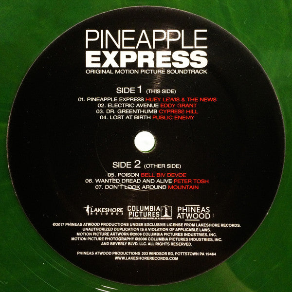 Various : Pineapple Express (Original Motion Picture Soundtrack) (2xLP, RSD, Comp, Ltd, RE, Gre)