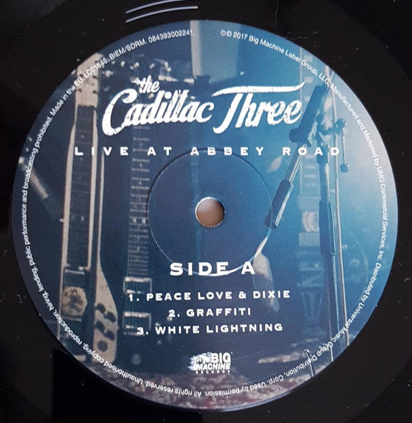 The Cadillac Three : Live At Abbey Road (10", EP, Ltd)