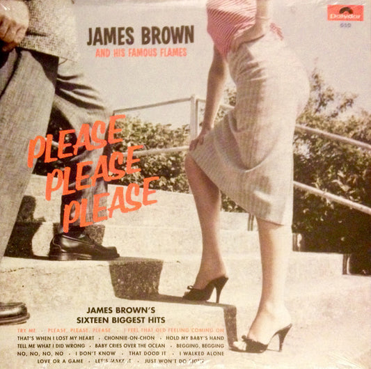 James Brown & The Famous Flames : Please, Please, Please (LP, Album, RE)