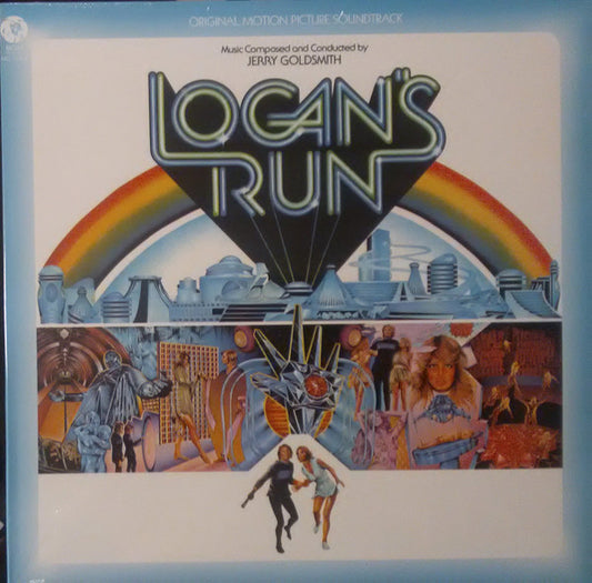 Jerry Goldsmith : Logan's Run (Original Motion Picture Soundtrack) (LP, Album, RE)
