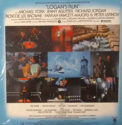 Jerry Goldsmith : Logan's Run (Original Motion Picture Soundtrack) (LP, Album, RE)