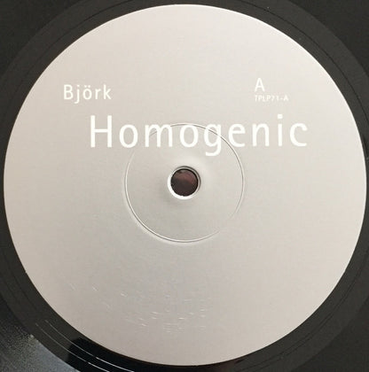 Björk : Homogenic (LP, Album, RE, 180)