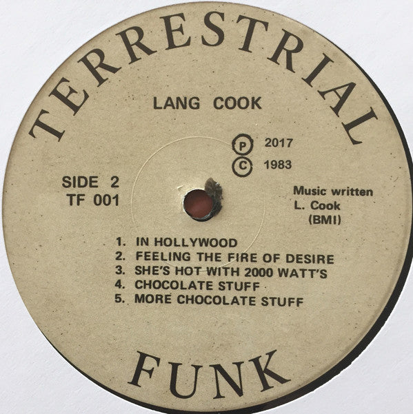Lang Cook : She's Hot With 2,000 Watt's (LP, Album, RE)
