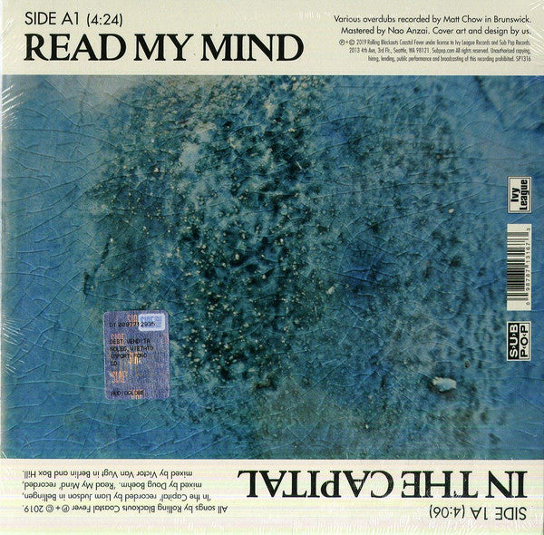 Rolling Blackouts Coastal Fever : In The Capital / Read My Mind (7", Single)