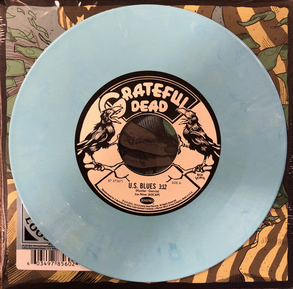 Grateful Dead* : U.S. Blues / Loose Lucy (7", Single, Ltd, Num, RE, Blu)