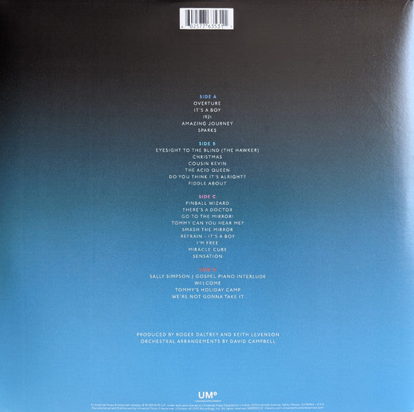 Roger Daltrey : The Who‘s Tommy Orchestral (2xLP, Album)