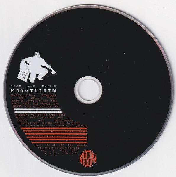 Madvillain : Madvillainy (CD, Album, RP)