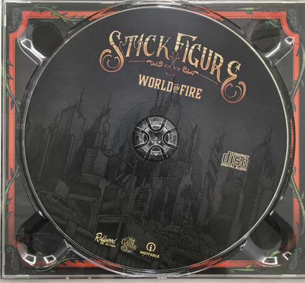 Stick Figure (2) : World On Fire (CD, Album, Dig)