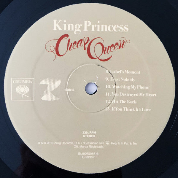 King Princess : Cheap Queen (LP, Album)