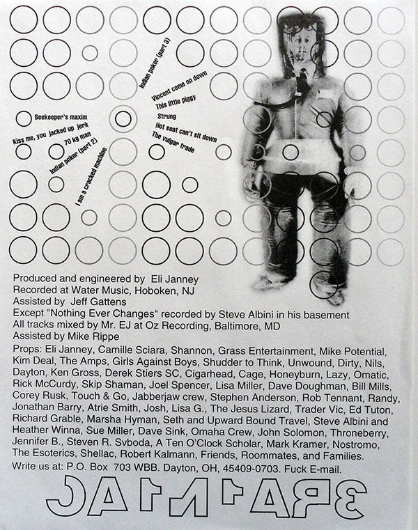 3RA1N1AC* : Hissing Prigs In Static Couture (LP, Album, RP)