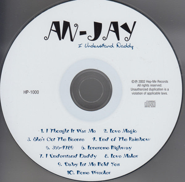 An-Jay : I Understand Daddy (CD, Album)