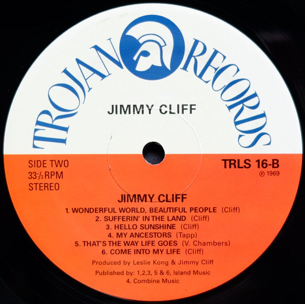 Jimmy Cliff : Jimmy Cliff (LP, Album, RE)