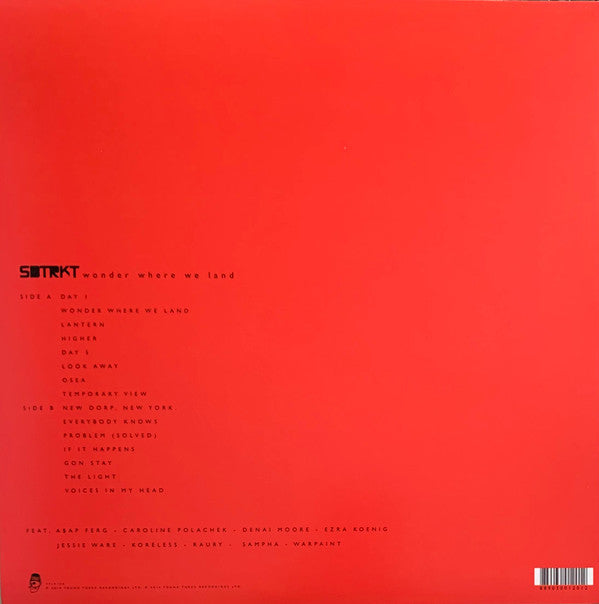 Sbtrkt : Wonder Where We Land (LP, Album)