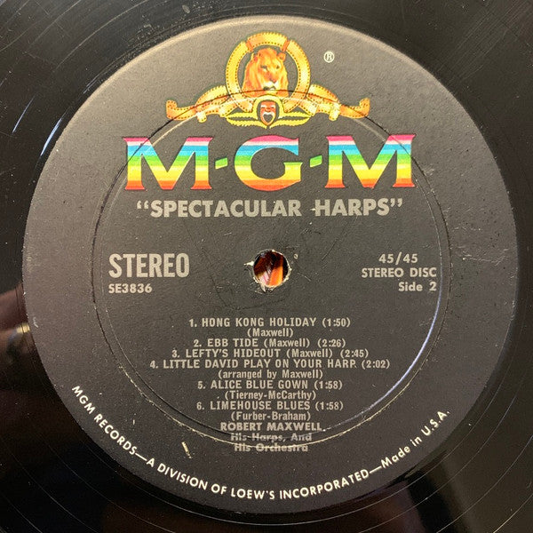 Robert Maxwell : Spectacular Harps (LP, Album)