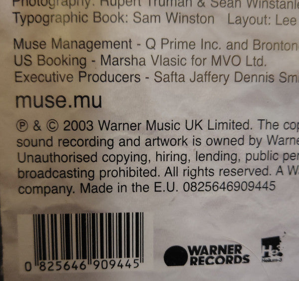 Muse : Absolution (2xLP, Album, RE, RP, Gat)