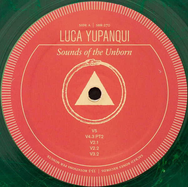 Luca Yupanqui : Sounds Of The Unborn (LP, Album, Ltd, Cle)