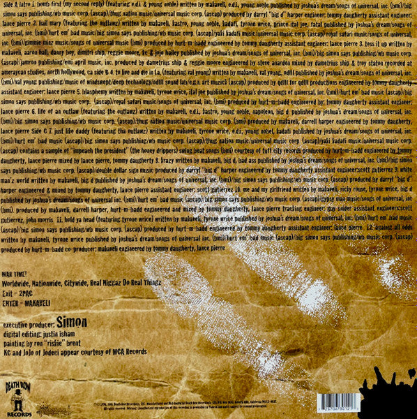 Makaveli : The Don Killuminati (The 7 Day Theory) (2xLP, Album, RE)
