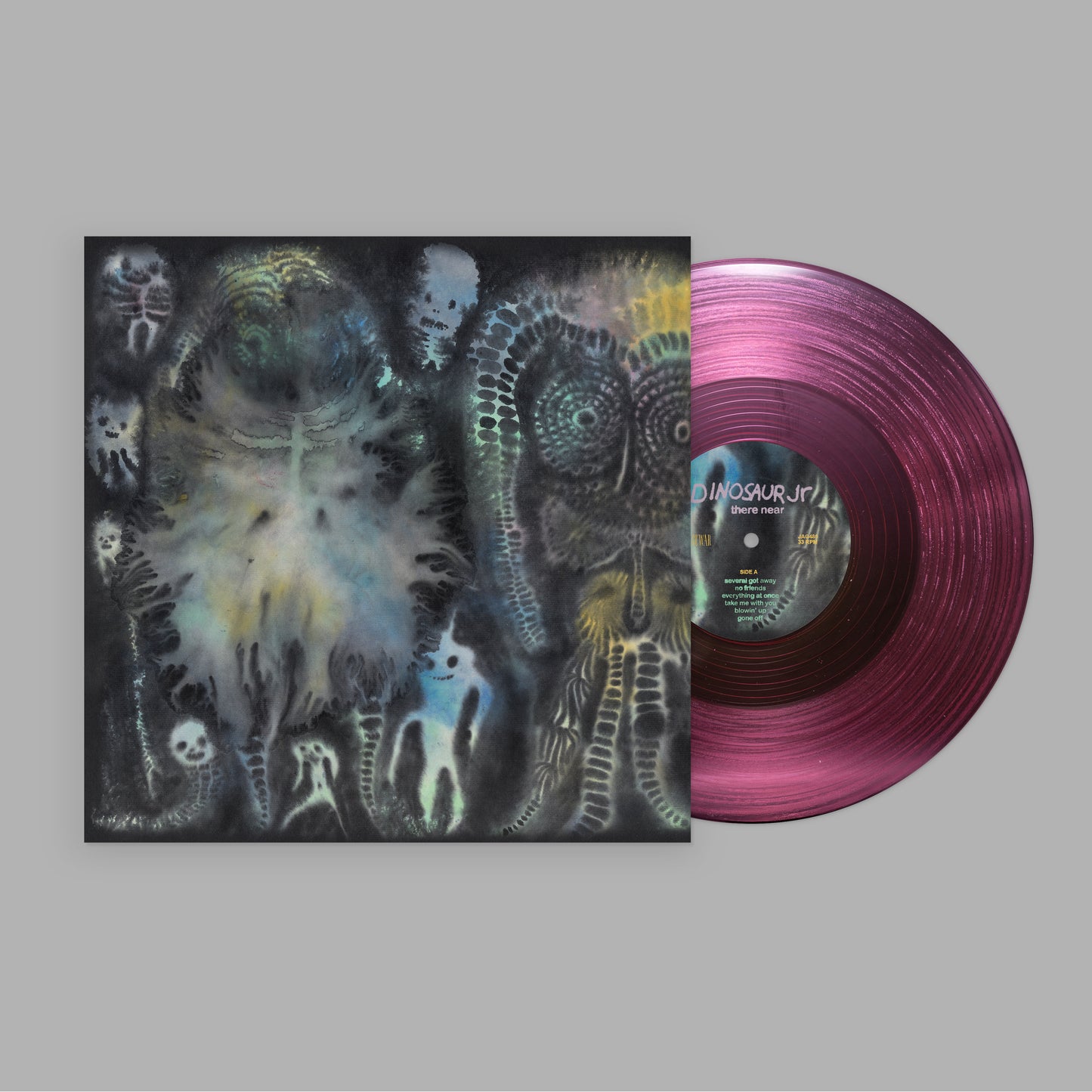 Dinosaur Jr. - There Near Clear Pink Vinyl LP PREORDER