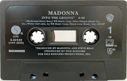 Madonna : Into The Groove / Dress You Up (Cass, Single, Red)