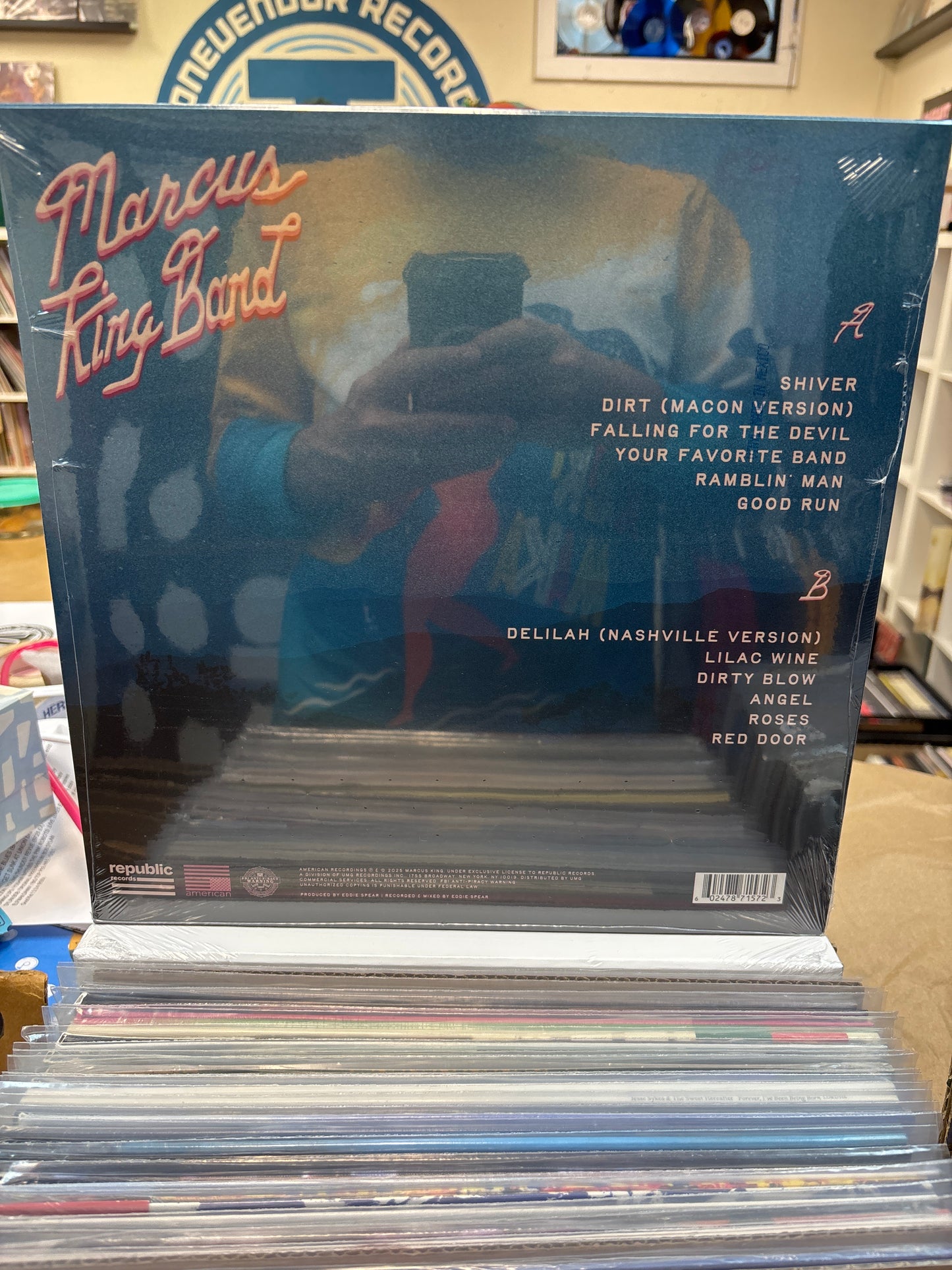 Marcus King - No Room For Blue RSD Black Friday 2025 12" EP