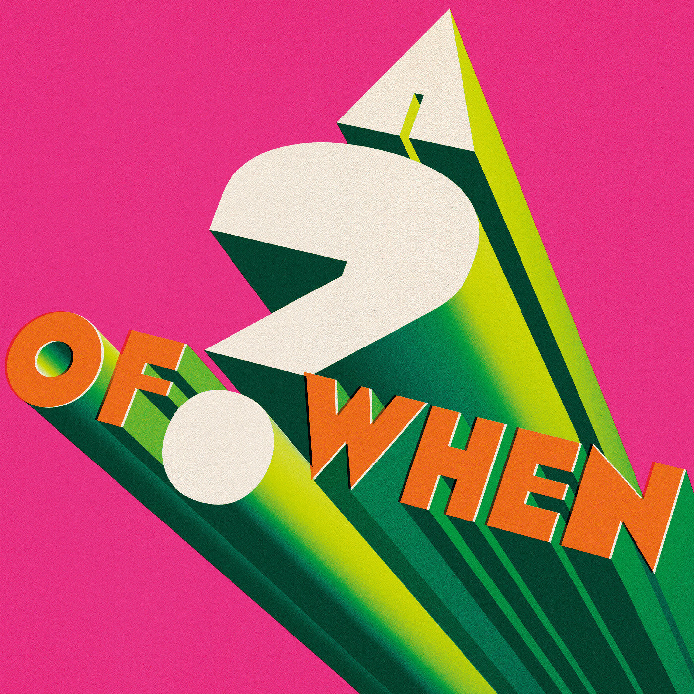 Panda Bear & Sonic Boom - A ? of WHEN Pink Bio Vinyl LP PREORDER