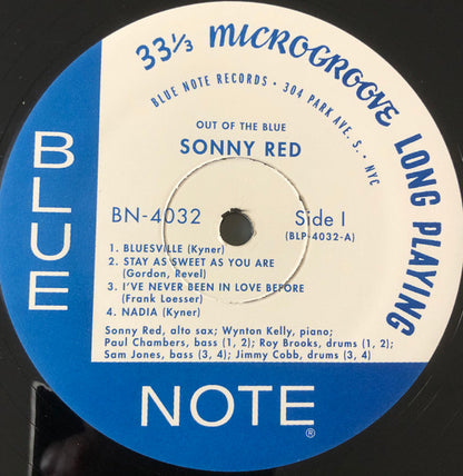 Sonny Red : Out Of The Blue (LP, Album)