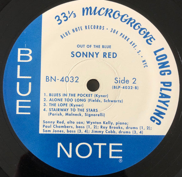 Sonny Red : Out Of The Blue (LP, Album)