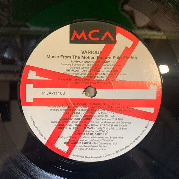 Various : Pulp Fiction (Music From The Motion Picture) (LP, Comp, RE)