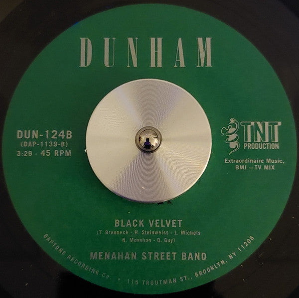 Menahan Street Band : The Stranger / Black Velvet (7")