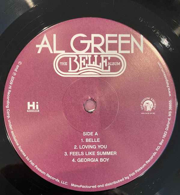 Al Green : The Belle Album (LP, Album, RE)