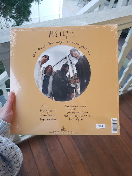 Milly (18) : Our First Four Songs + Wish Goes On (LP, Comp, Ltd, Col)