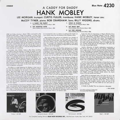 Hank Mobley : A Caddy For Daddy (LP, Album, RE)
