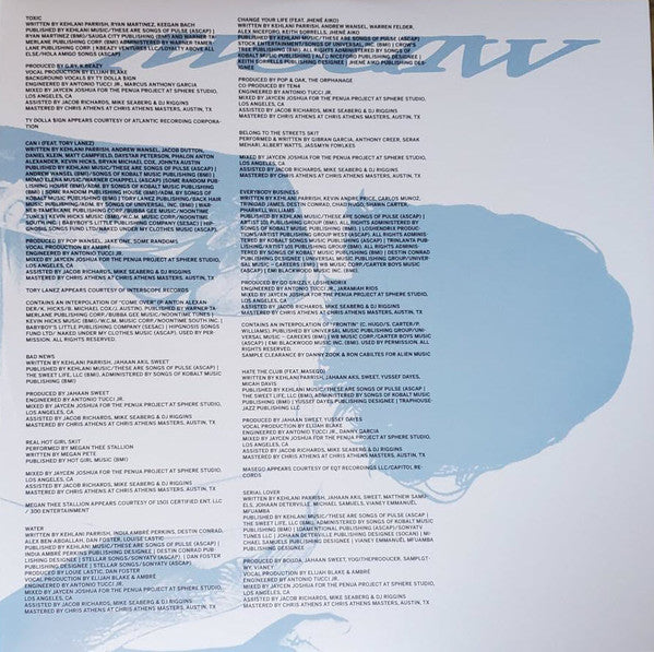 Kehlani : It Was Good Until It Wasn't (LP, RP, GZ )