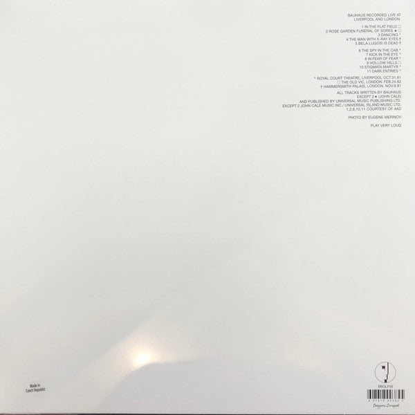 Bauhaus : Press The Eject And Give Me The Tape (LP, Album, RE, RM)