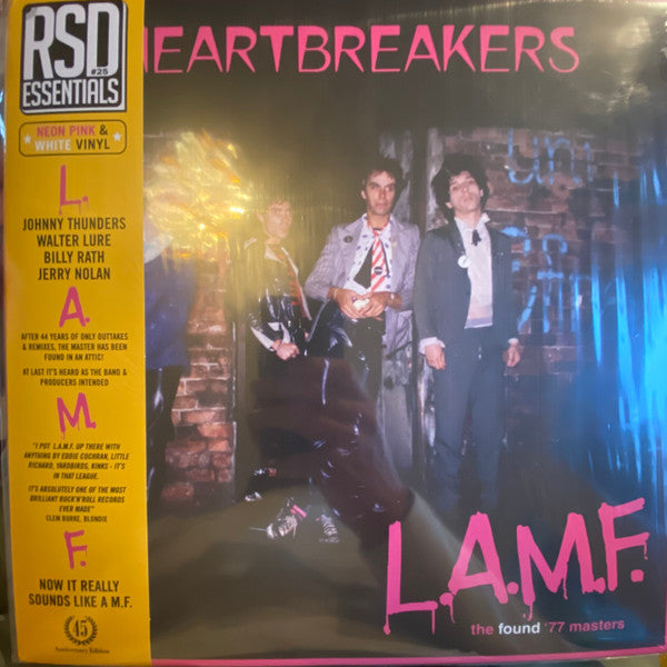 The Heartbreakers (2) : L.A.M.F. - The Found '77 Masters (LP, Album, RSD, RM, RP, Pin)