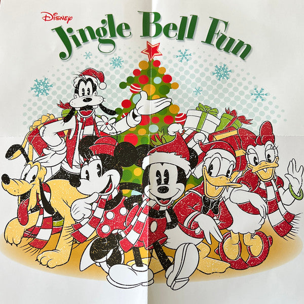 Various : Disney Jingle Bell Fun (LP, Album, Red)