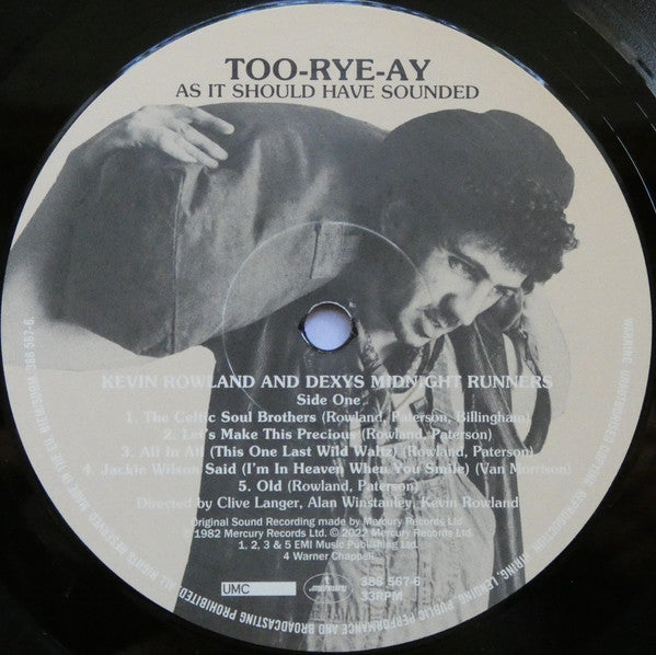 Kevin Rowland & Dexys Midnight Runners : Too-Rye-Ay As It Should Have Sounded (LP, Album, RE, RM)