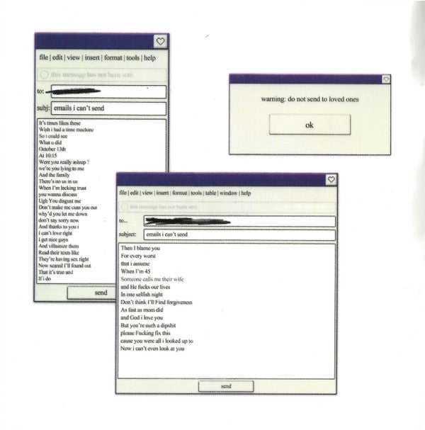 Sabrina Carpenter : Emails I Can't Send (CD, Album)