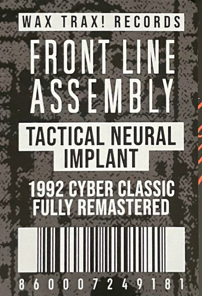 Front Line Assembly : Tactical Neural Implant (LP, Album, RE, RM)