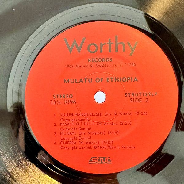 Mulatu Astatke : Mulatu Of Ethiopia (LP, Album, RE, RM)