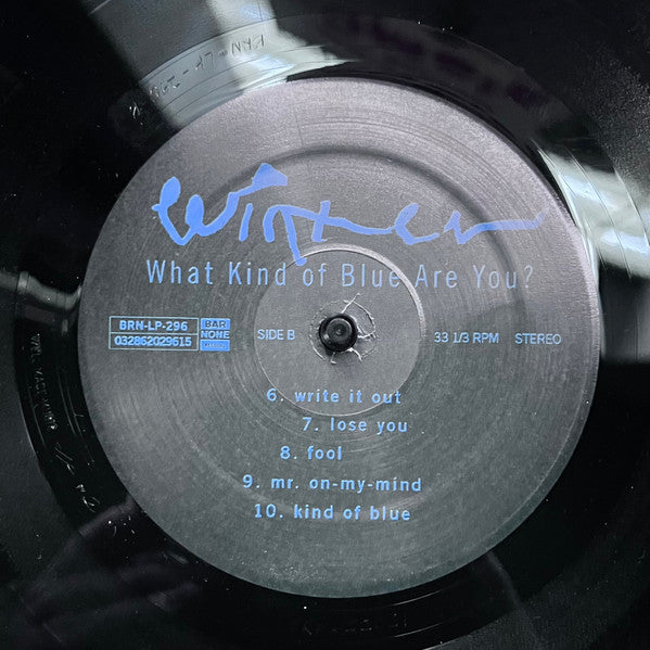 Winter (35) : What Kind Of Blue Are You? (LP, Album)