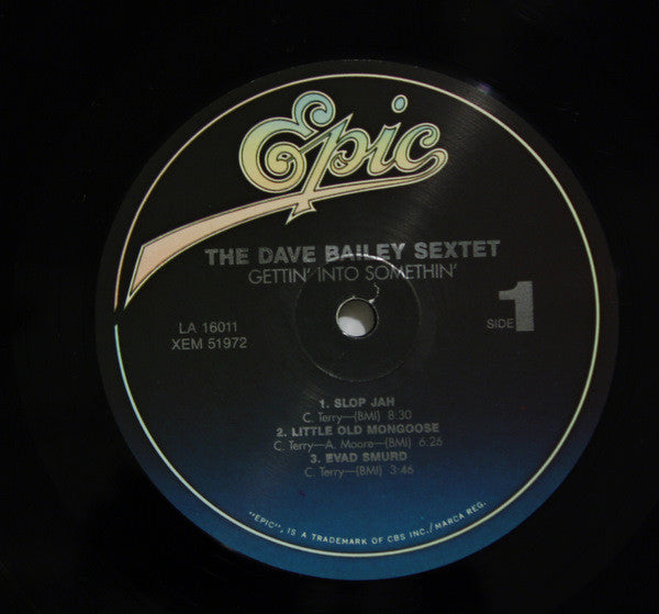 The Dave Bailey Sextet : Gettin' Into Somethin' (LP, Album, Mono, RE)
