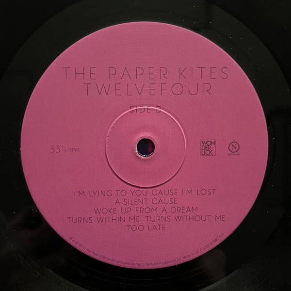 The Paper Kites : Twelvefour (LP, Album)