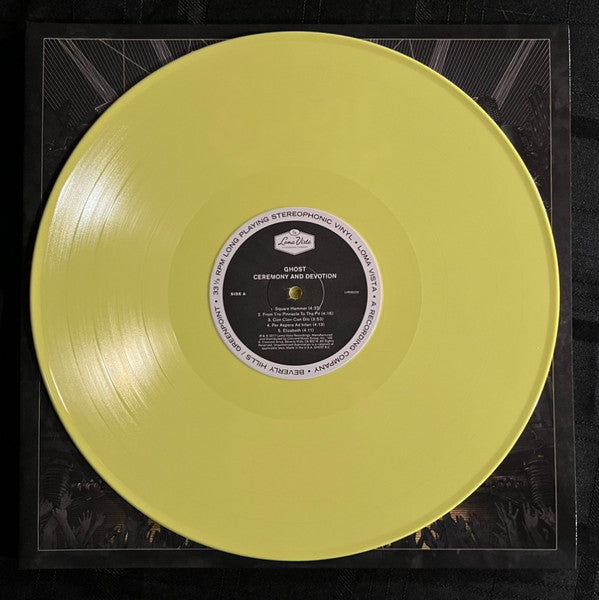 Ghost (32) : Ceremony And Devotion (2xLP, Album, Ltd, RE, Lem)