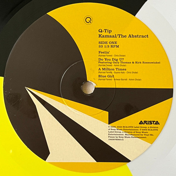 Q-Tip : Kamaal/The Abstract (LP, Album, Club, RE, RM, Yel)