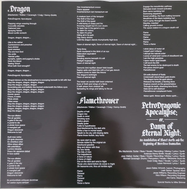 King Gizzard And The Lizard Wizard : Petrodragonic Apocalypse; Or, Dawn Of Eternal Night: An Annihilation Of Planet Earth And The Beginning Of Merciless Damnation (2xLP, Album, Rec)