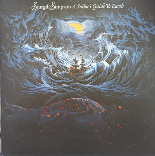 Sturgill Simpson : A Sailor's Guide To Earth (LP, Album, Ltd, RE, Cry)