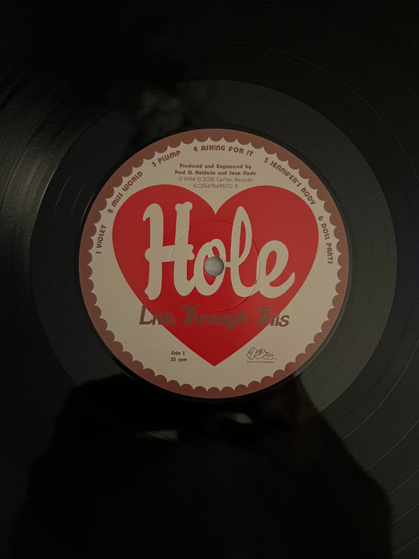 Hole (2) : Live Through This (LP, Album, RE, 180)