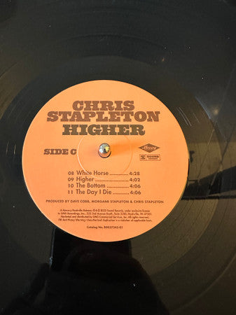 Chris Stapleton : Higher (2xLP, Album, 180)