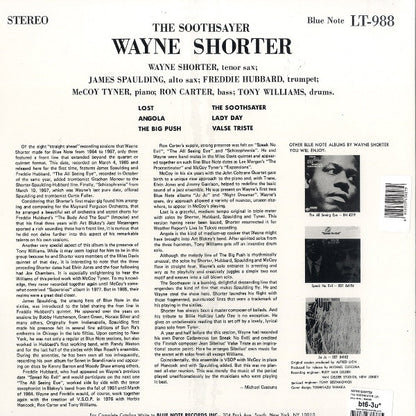 Wayne Shorter : The Soothsayer (LP, Album, RE)